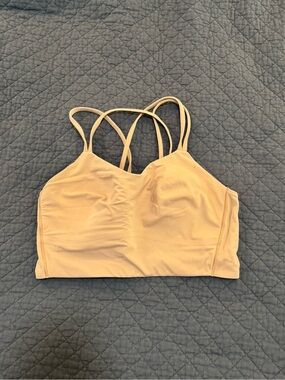 lululemon athletica Soft Nude Strappy Light Support Bralette